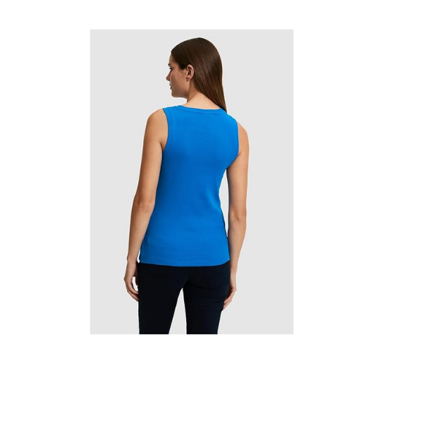 U.S. Polo Assn. Kadın Kobalt Tişört Basic 50323534-VR077