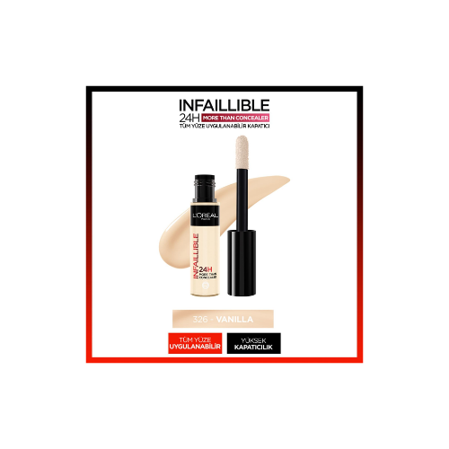 L'Oreal Paris Infaillible Tüm Yüze Uygulanabilir Kapatıcı 326 Vanilla