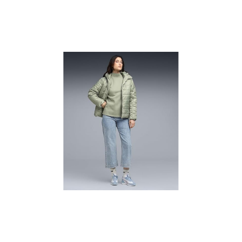 Puma Ess Hooded Padded Jacket Mont Kadın Yeşil
