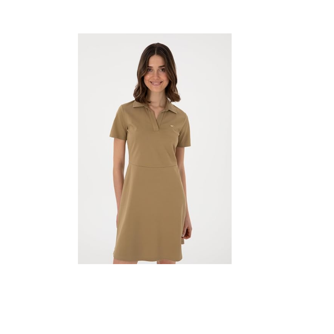 U.S. Polo Assn. Kadın Haki Elbise (Örme) 50305854-VR027