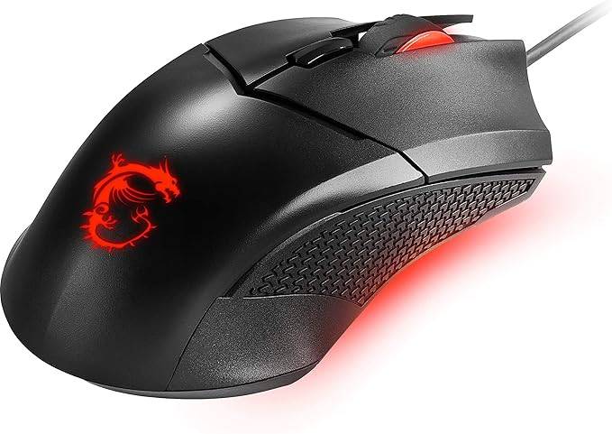 MSI GG Clutch GM08 Kırmızı Aydınlatmalı 4.200 DPI Kablolu Gaming Mouse