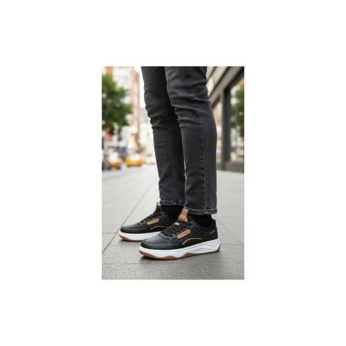 Kinetix Weekend Pu 5PR Siyah Erkek Sneaker