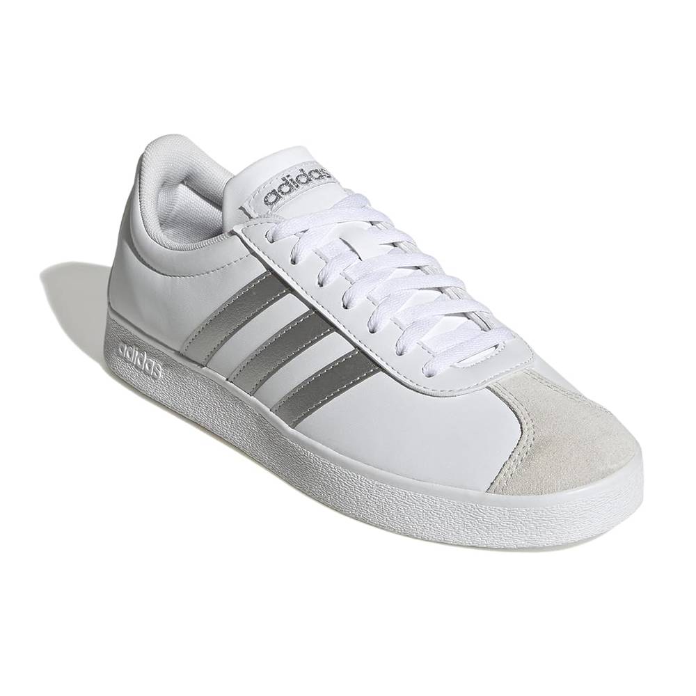 Adidas VL Court Base Spor Ayakkabı Kadın Beyaz - Gri