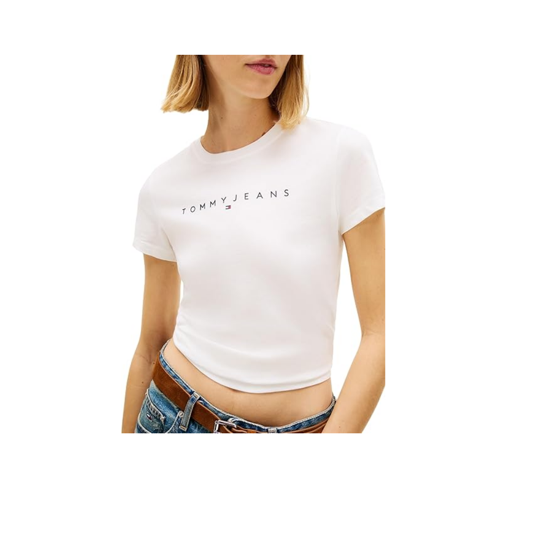 Tommy Jeans TJW SLIM LINEAR TEE EXT T-shirt Kadın
