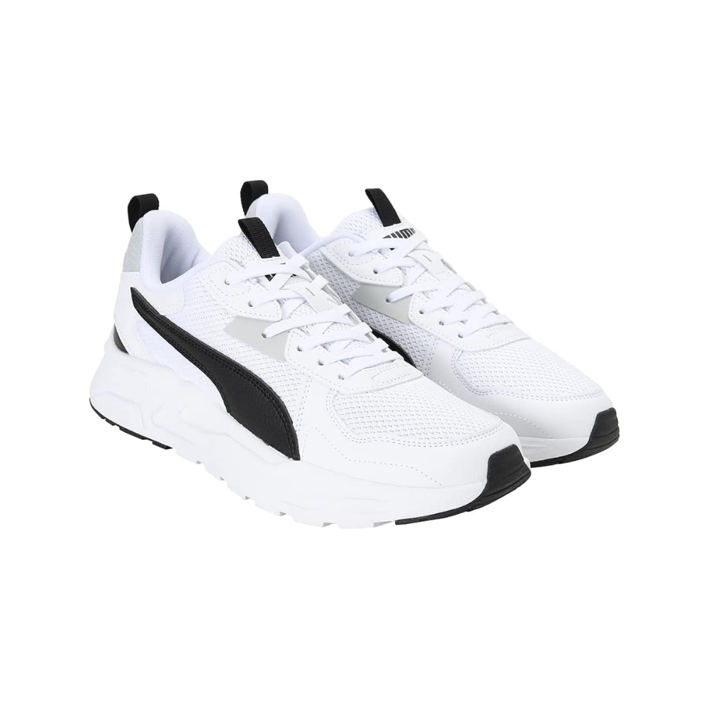 Puma Trinity Lite Spor Ayakkabı Erkek Beyaz - Siyah