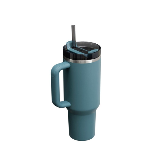 Stanley Quencher Pipetli Termos 1,18 L Petrol Mavi
