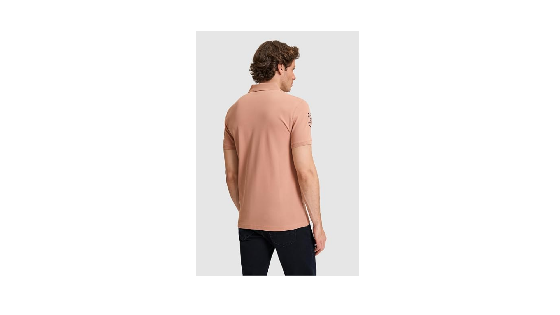 U.S. Polo Assn. Erkek Pudra Tişört Basic 50326920-VR042