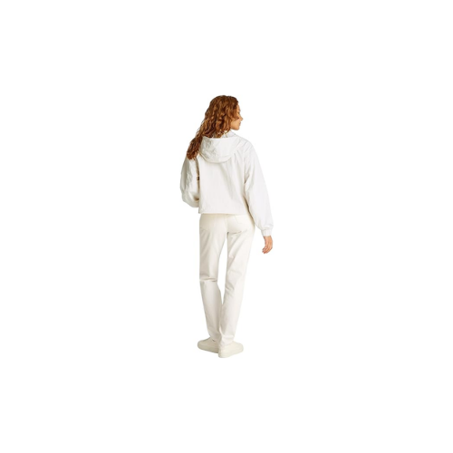 Calvin Klein Cotton Nylon Windbreaker Jacket Ceket Kadın Beyaz