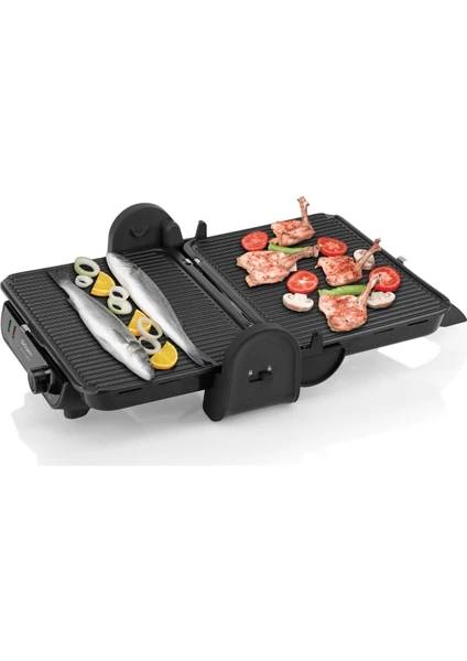 Arzum AR2005 Eco Panini 1800 W Izgara ve Tost Makinesi – Siyah