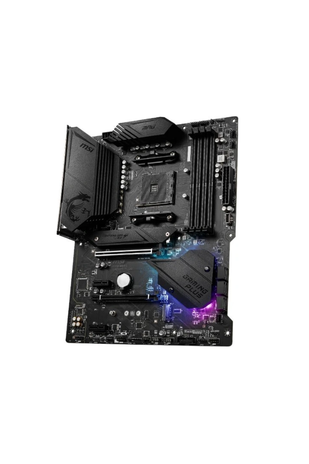 MSI MPG B550 Gaming Plus AM4 DDR4 4400(OC) HDMI DP M.2 USB3.2 RGB ATX Anakart