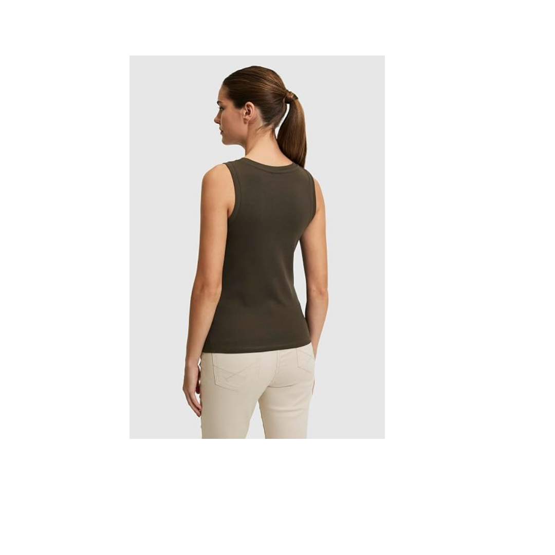 U.S. Polo Assn. Kadın Koyu Haki Tişört Basic 50323534-VR111