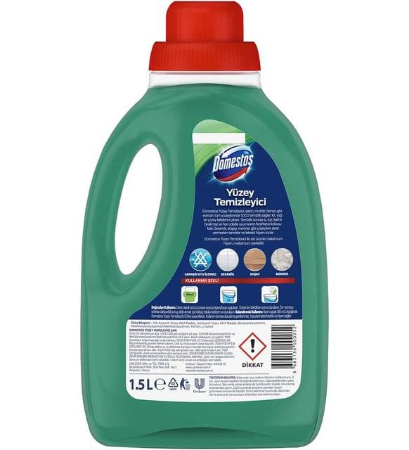 Domestos Yüzey Temizleyici Yoğun Kıvam Çam 1500 ml