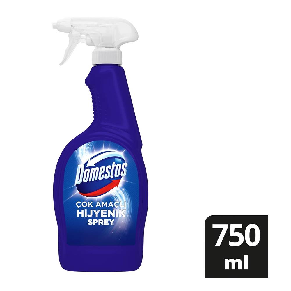 Domestos Çok Amaçlı Hijyenik Çamaşır Suyu Katkılı Temizlik Spreyi 750 mL