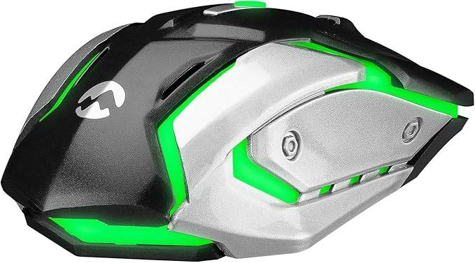 Everest SM-G72 Usb Siyah-Gümüş Işıklandırmalı Oyuncu Mouse