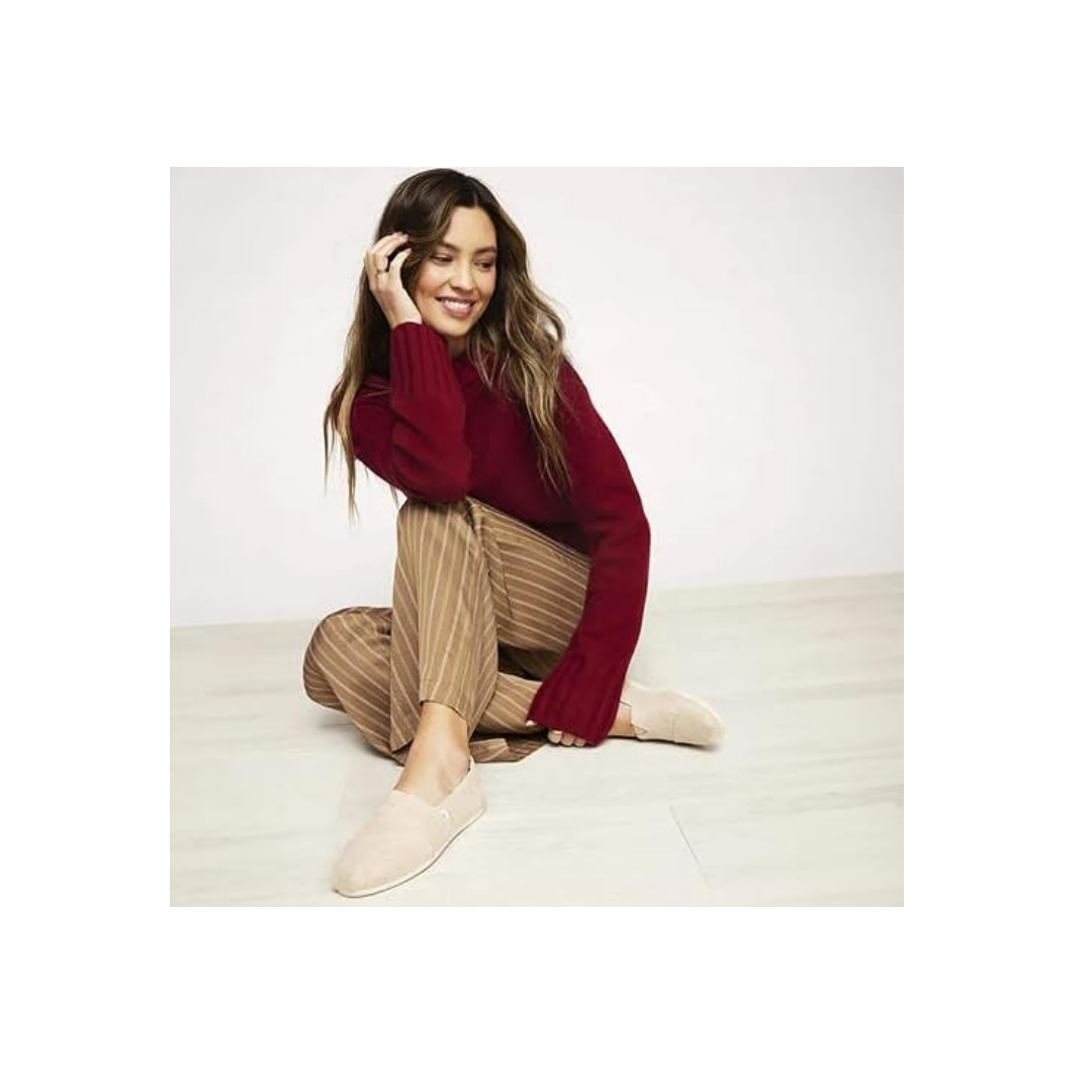TOMS Kadın Alpargata Heritage Kanvas Loafer Düz