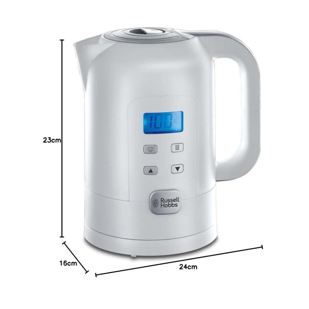 Russell Hobbs 2200W Hassas Dijital Su Isıtıcısı 1.7 Lt