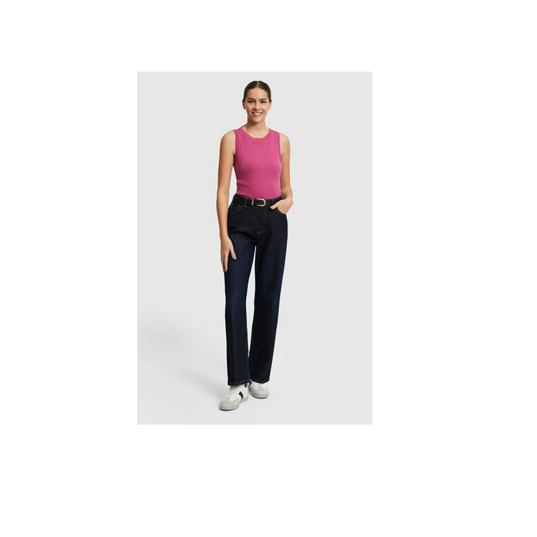 U.S. Polo Assn. Kadın Fuşya Tişört Basic 50323534-VR023