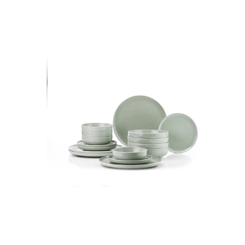 Kütahya Porselen Moderna 4 Kişilik 16 Parça Yemek Takımı 720162 Yeşil