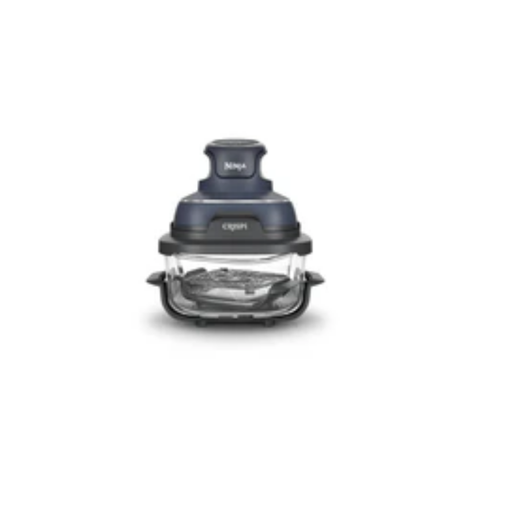 Ninja CRISPi 4-in-1 Taşınabilir Cam Hazneli Pişirme Sistemi - Blue