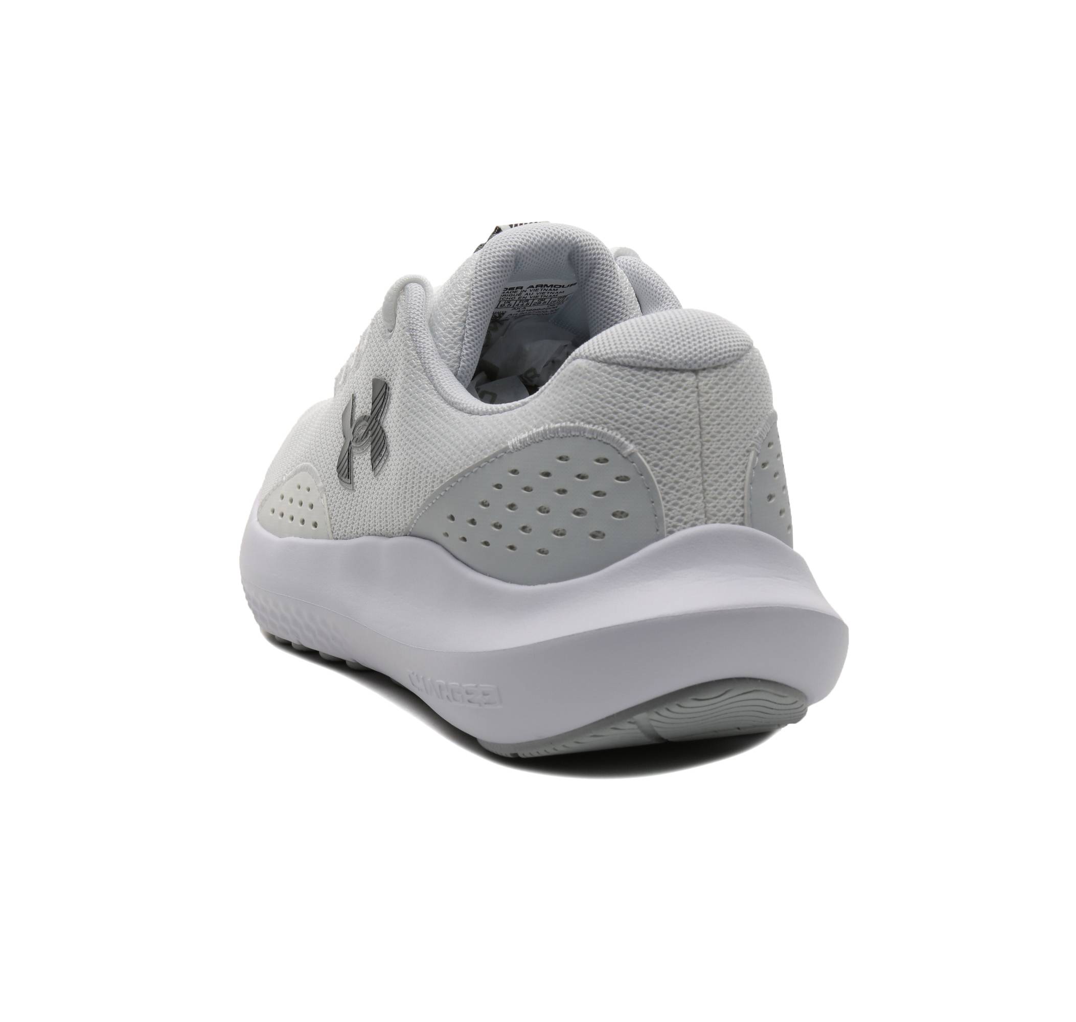 Under Armour UA Charged Surge 4 Beyaz/Gri 44 Numara