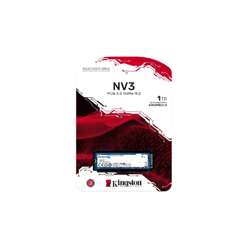 Kingston 1TB NV3 Gen4 NVMe M.2 SSD (6000MB Okuma / 4000MB Yazma)