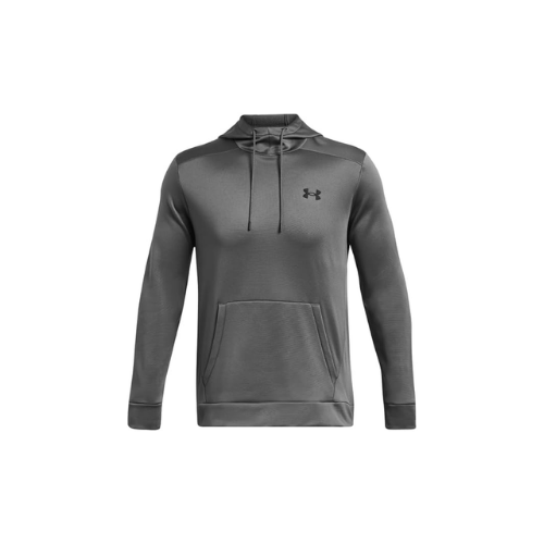 Under Armour Ua Armour Fleece Hoodie Siyah Erkek Sweatshirt