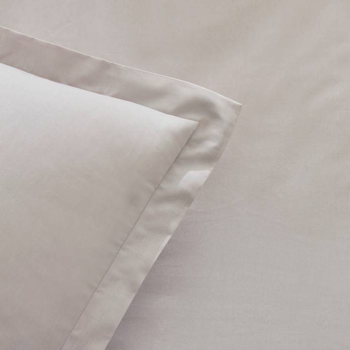 Karaca Home White Collection Lavin %100 Pamuk Çift Kişilik Nevresim Takımı Taş