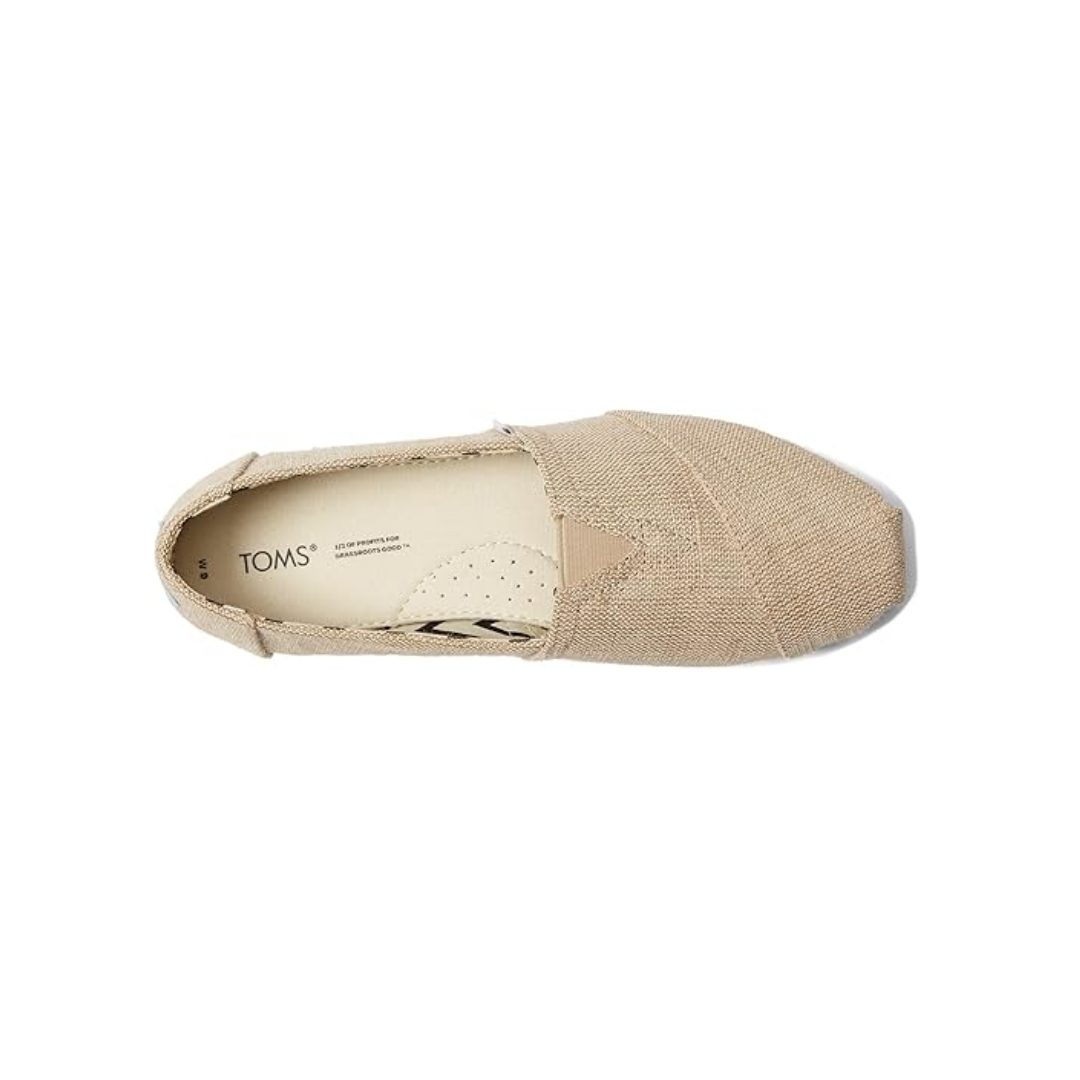 TOMS Kadın Alpargata Heritage Kanvas Loafer Düz