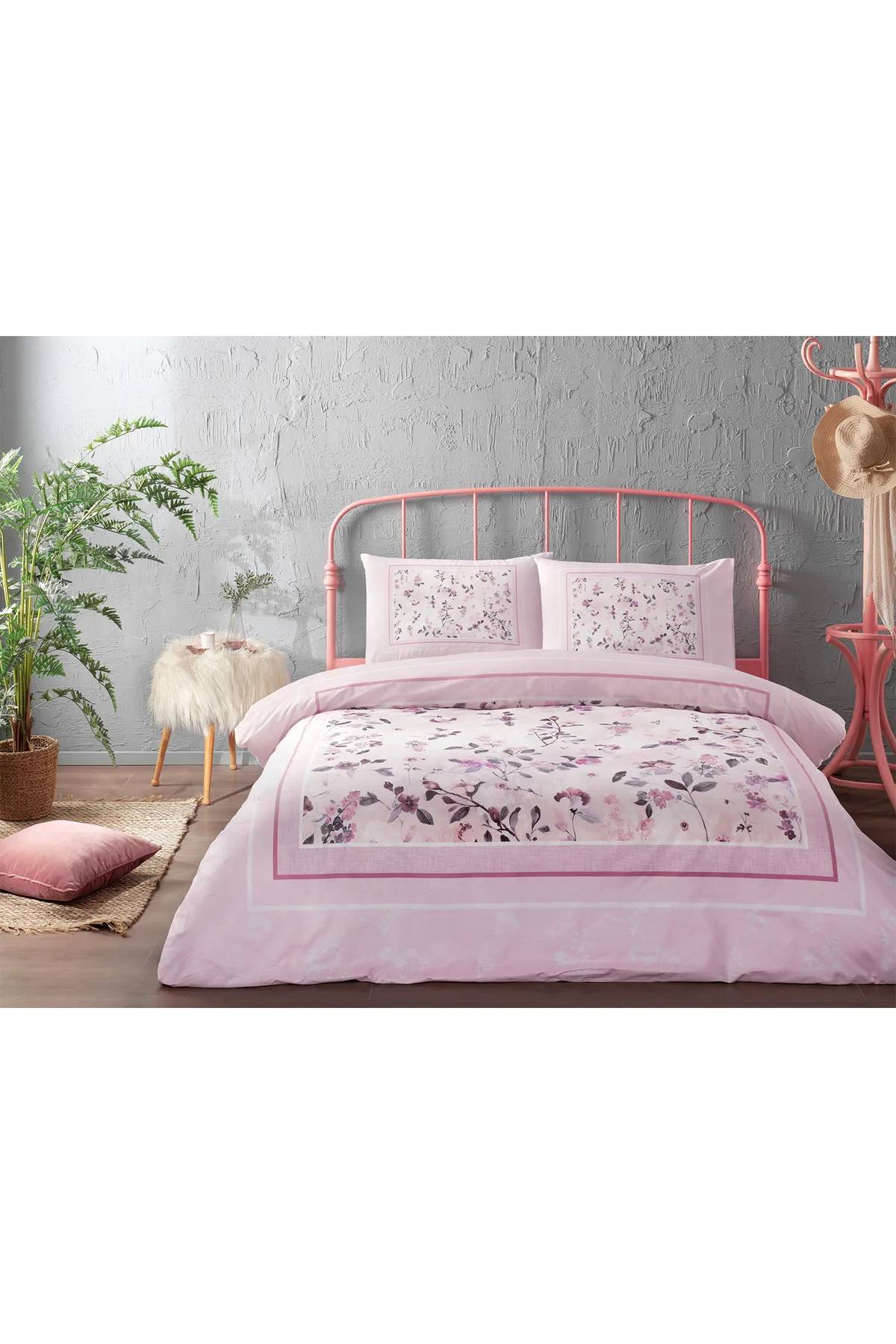 Özdilek Fleur Rose Çift Kişilik Nevresim Takımı