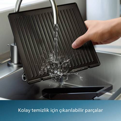 Philips 5000 Serisi HD6301/90 Izgara ve Tost Makinesi