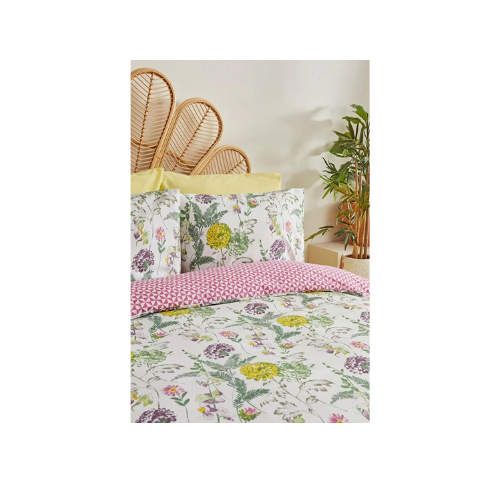 Sarah Anderson Blossom Çift Kişilik Nevresim Takımı Multicolor