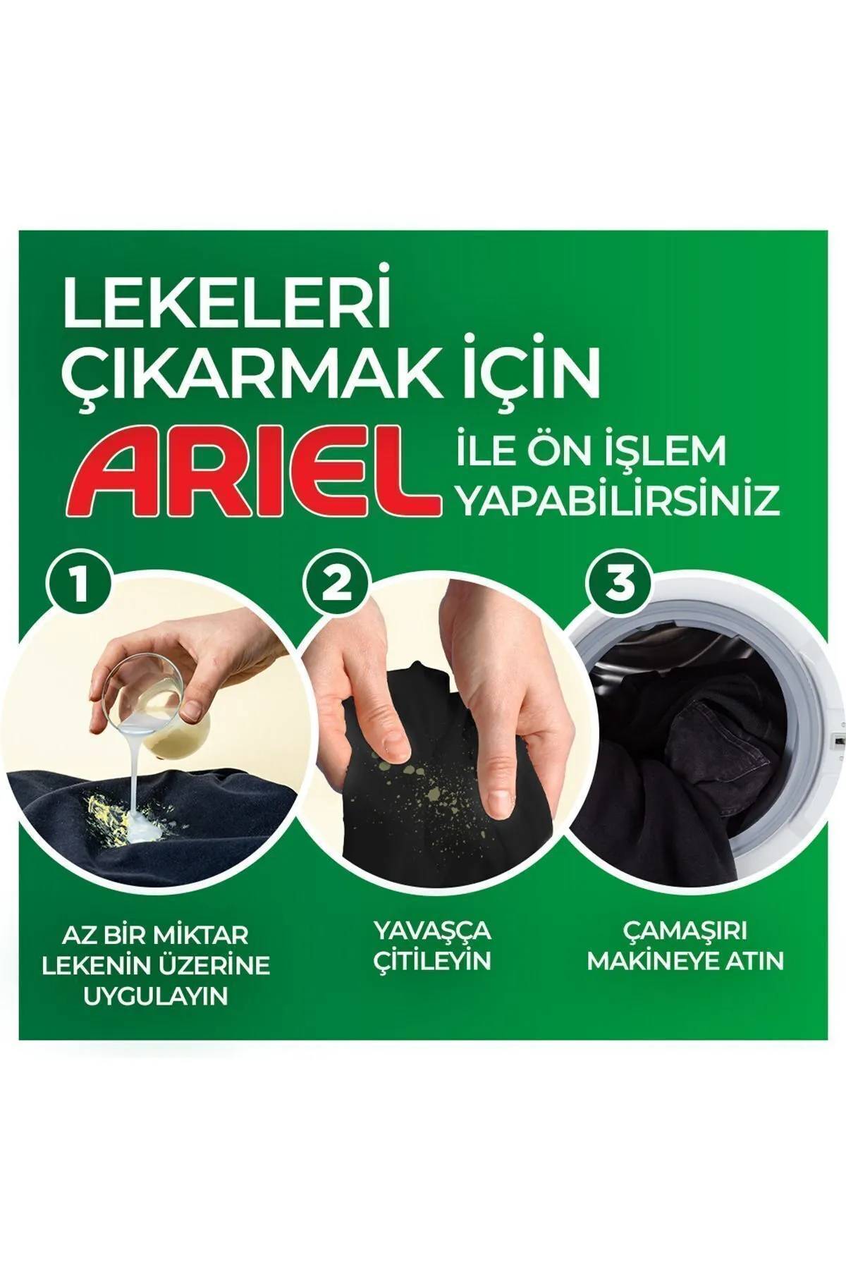 Ariel Canlı Parlak Siyahlar Sıvı Çamaşır Deterjanı 44 Yıkama 2,2 L