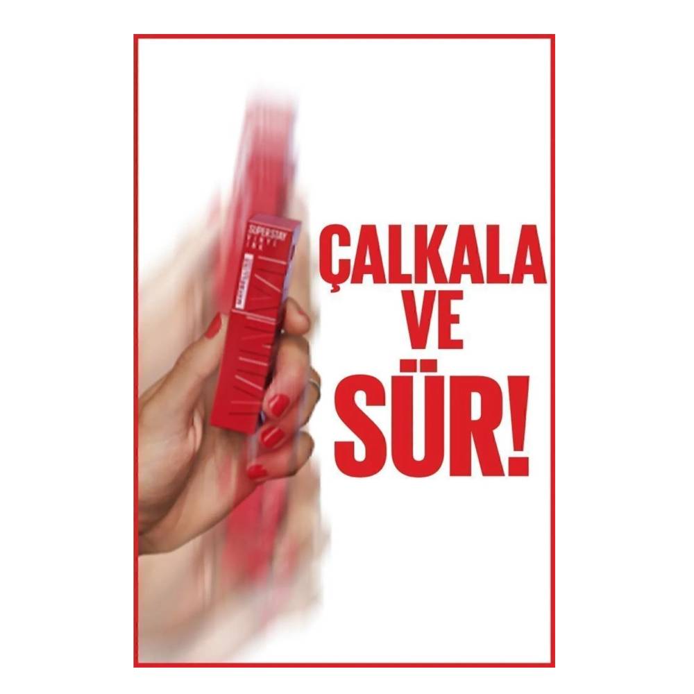 Maybelline New York Maybelline Superstay Vınyl Ink Ruj - 15 Peachy