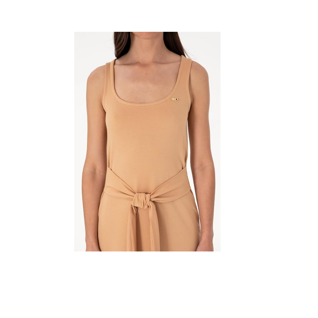 U.S. Polo Assn. Kadın Camel Elbise (Örme) 50306676-VR015