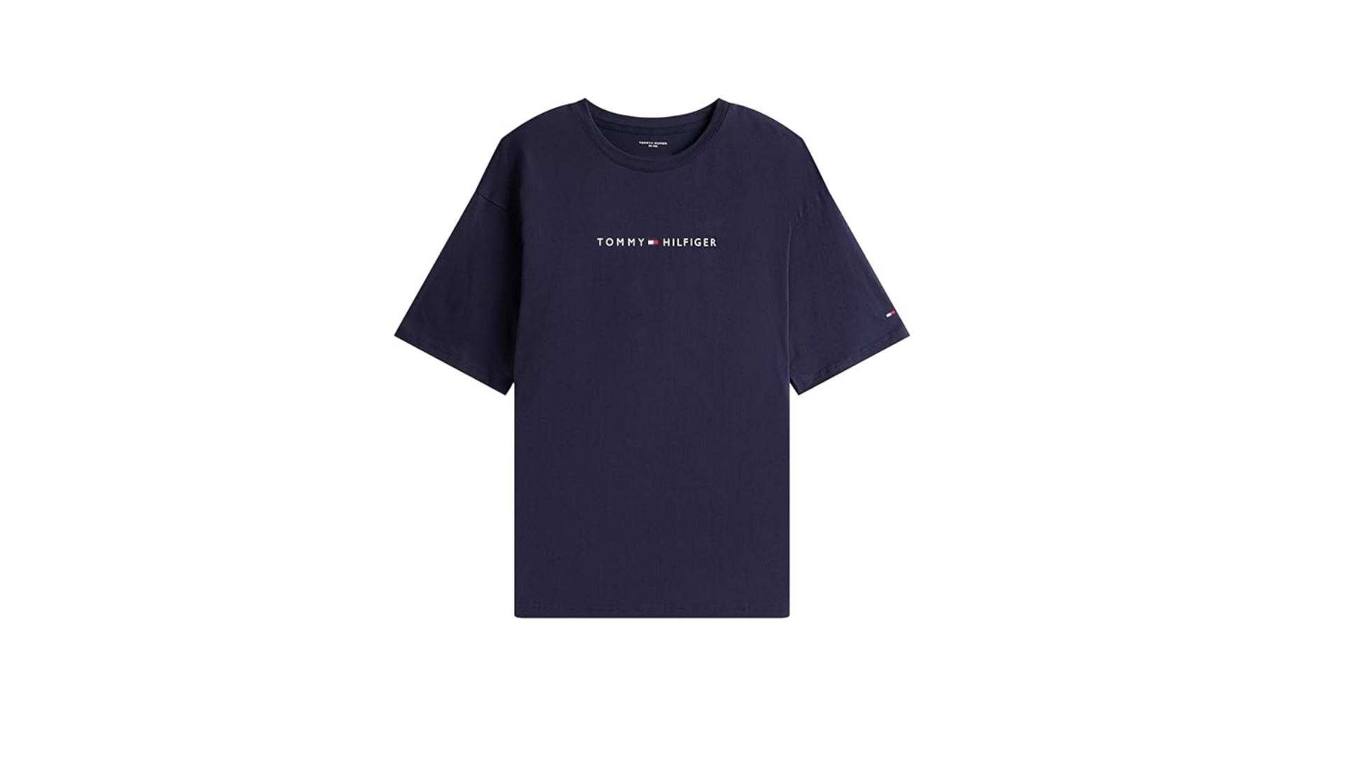 Tommy Hilfiger SS TEE CONT. LOGO Tişört Erkek
