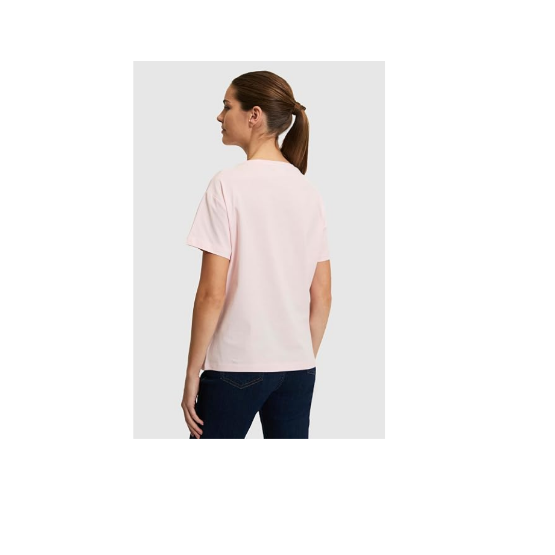U.S. Polo Assn. Kadın Açık Pembe Tişört 50323561-VR078