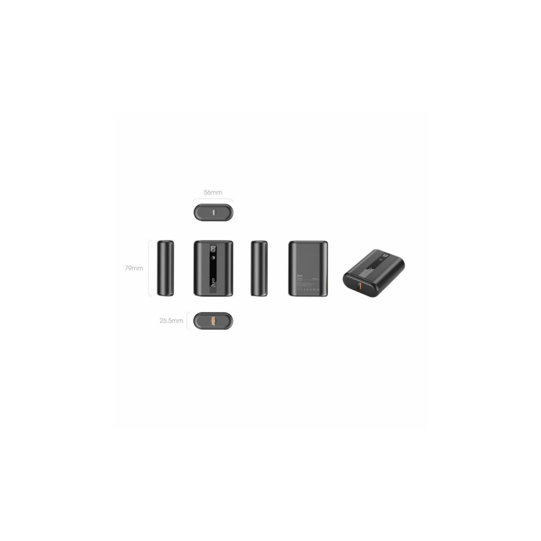 Juo 22.5W 10000mAh Led Ekranlı Mini Powerbank Taşınabilir Hızlı Şarj Cihazı