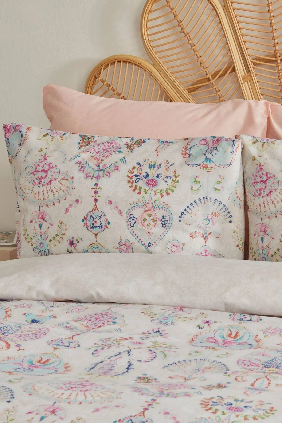 Sarah Anderson Malia Çift Kişilik Nevresim Takımı Multicolor