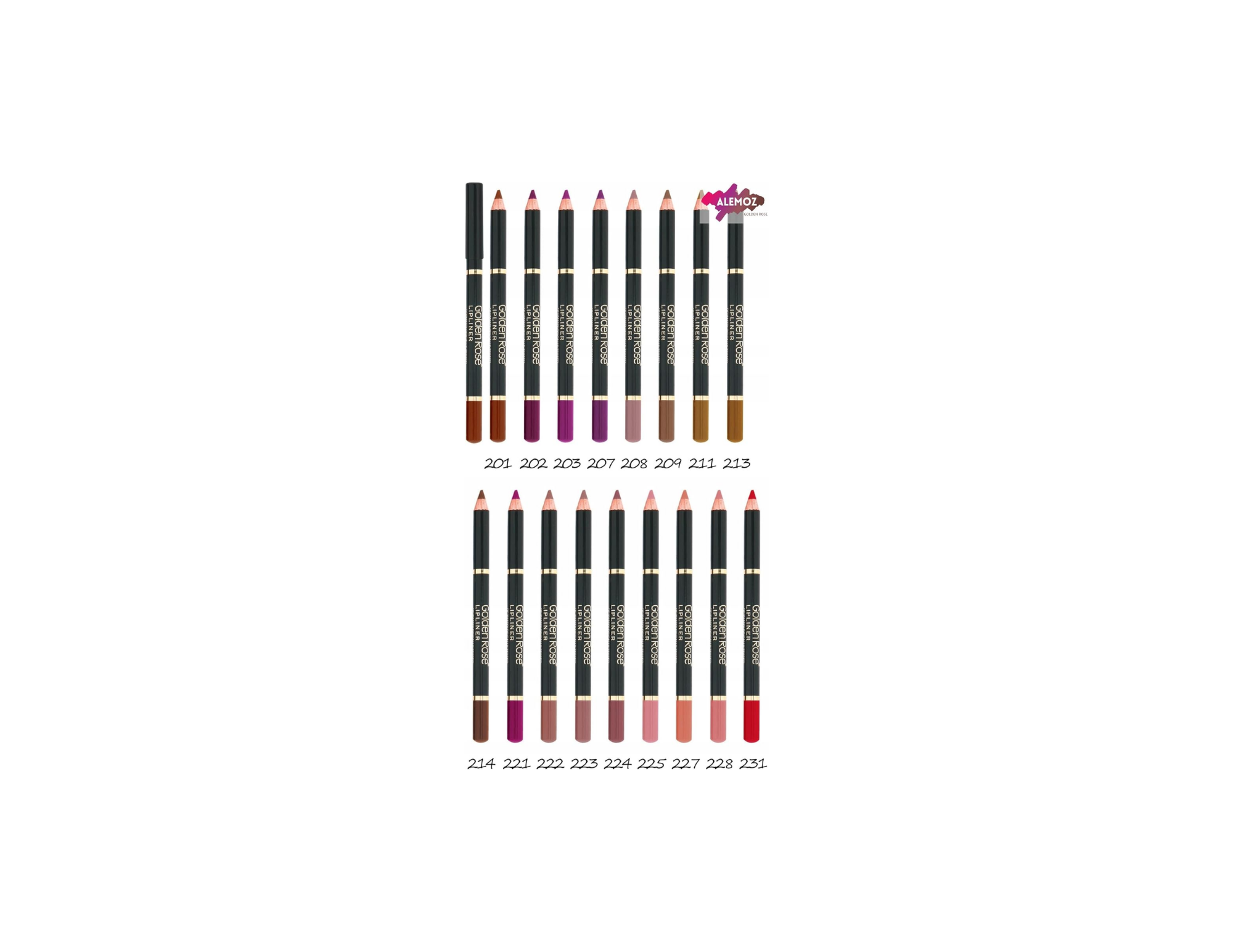 Golden Rose Lipliner No:223