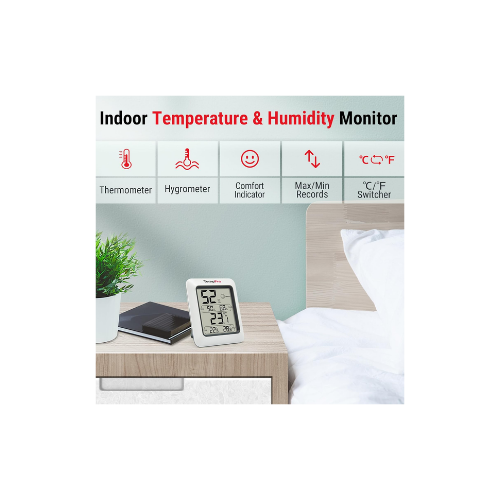 ThermoPro TP50 Dijital Termo-Higrometre İç Mekan Termometresi Higrometre Sıcaklık Ve Nem Ölçer