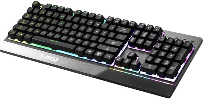 MSI GG Vigor GK30 RGB LED Aydınlatma USB Bağlantı Türkçe Gaming Q Klavye