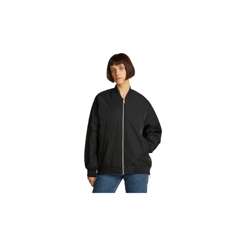 Calvin Klein Long Bomber Ceket Kadın Siyah