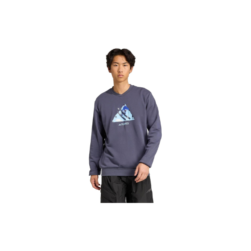Adidas Snow Crew Grafik Baskılı Uzun Kollu Sweatshirt Üniseks Yetişkin