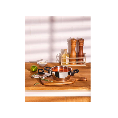 Emsan Aren 8 Parça Çelik Tencere Seti