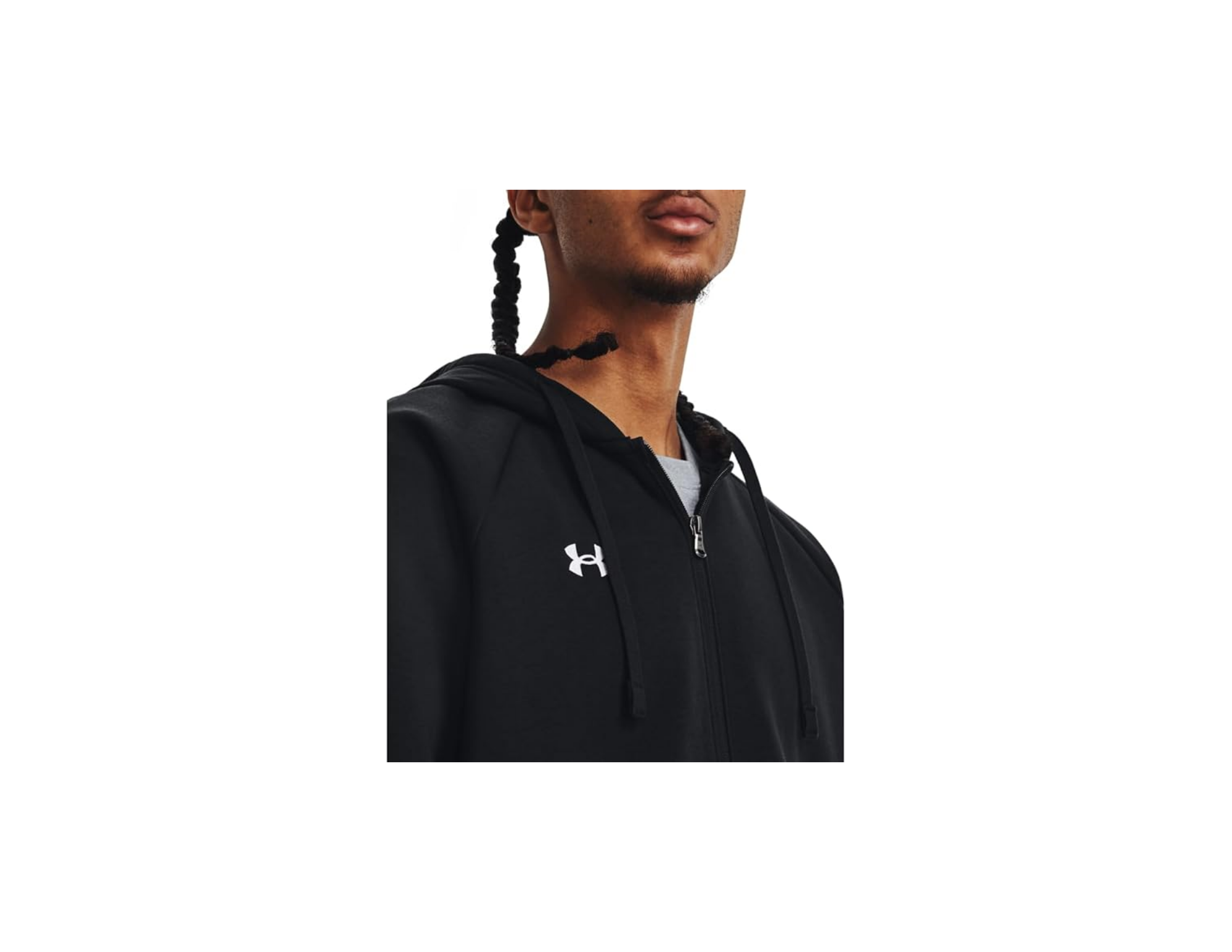 Under Armour Erkek UA Rival Fleece FZ Hoodie Sweatshirt