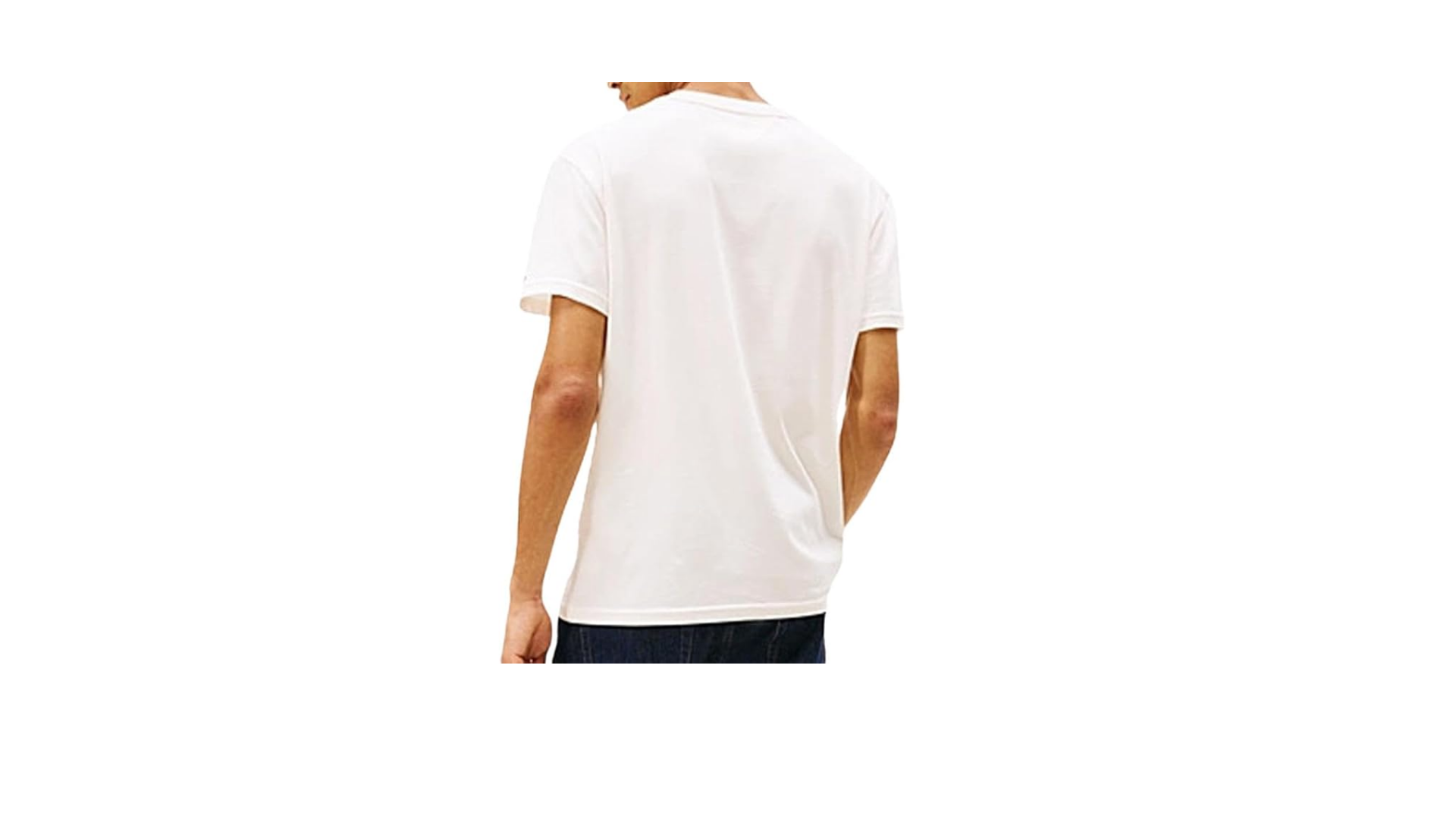 Tommy Hilfiger TJM REG CENTER FLAG SS TEE T-shirt Erkek