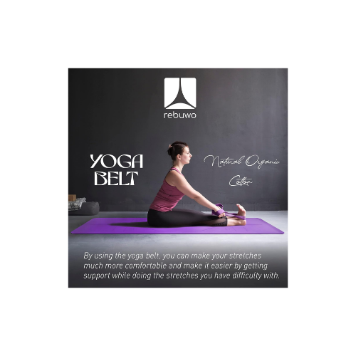 Rebuwo Doğal Organik Pamuk Yoga Kemeri