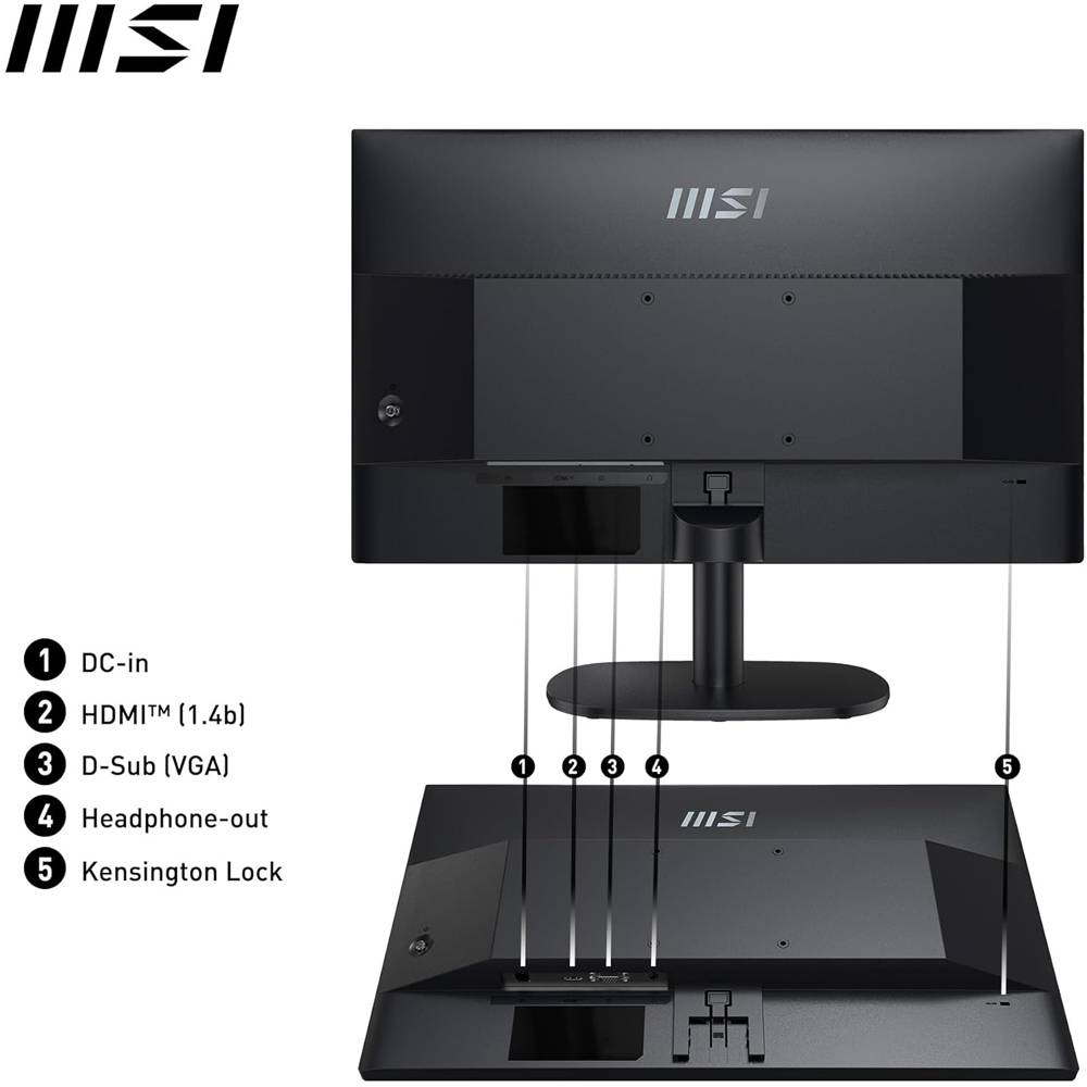 MSI PRO MP245V 24" 1 ms 100 Hz FHD Monitör