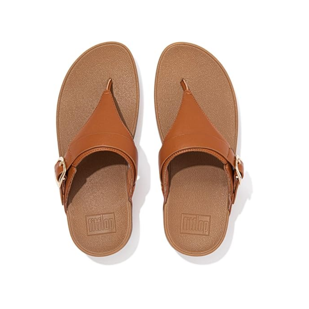 FITFLOP Lulu ayarlanabilir deri parmak postası Sandalet Kadın