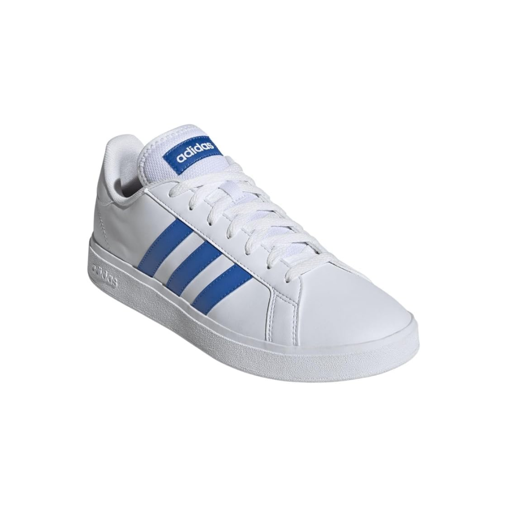 Adidas Grand Court Base 2.0 Spor Ayakkabı Erkek Beyaz - Mavi